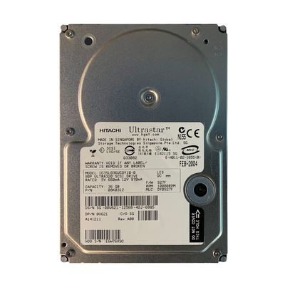 0U621 Dell 36GB Ultra-320 SCSI 10000 3.5-inch 8MB Hard Drive
