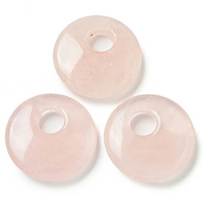 Natural Rose Quartz Pendants