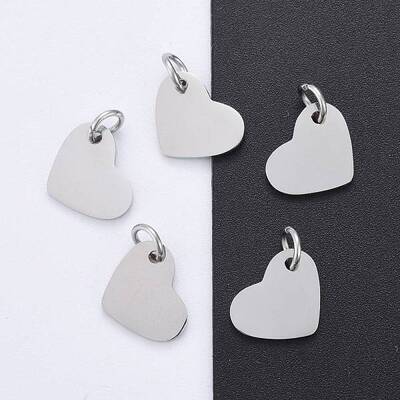 Tarnish Resistant 201 Stainless Steel Stamping Blank Tag Charms