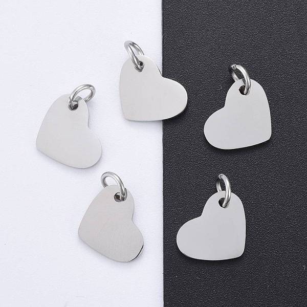 Tarnish Resistant 201 Stainless Steel Stamping Blank Tag Charms