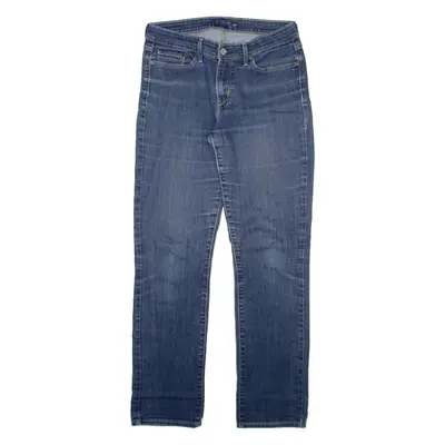 LEVI'S Demi Curve Womens Jeans Blue Slim Straight W30 L29