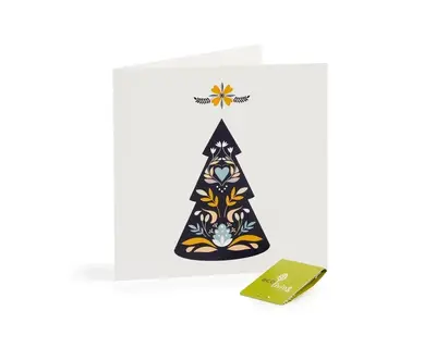 Recycled Christmas Cards - Zero Waste (FSC 100%) | Style: Tree