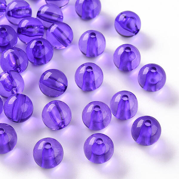 Transparent Acrylic Beads