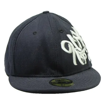 NEW ERA NY Mens Snapback Cap Black Wool M