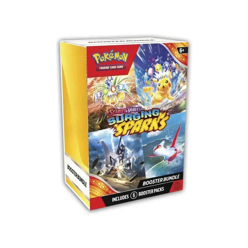 Pokemon TCG: Scarlet & Violet-Surging Sparks Booster Bundle (6 Packs)