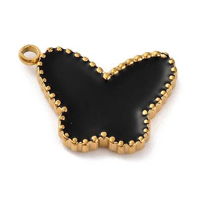 Ion Plating(IP) 304 Stainless Steel Enamel Pendants