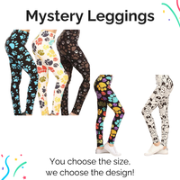 Mystery Ultra Soft Leggings From Uncle Andy - Many Designs - Super Cute