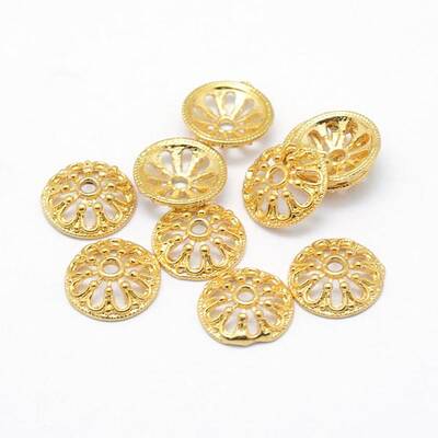Brass Bead Caps