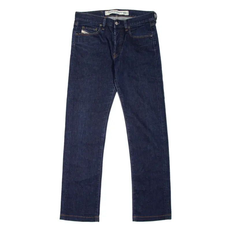 DIESEL Womens Jeans Blue Regular Straight W30 L30