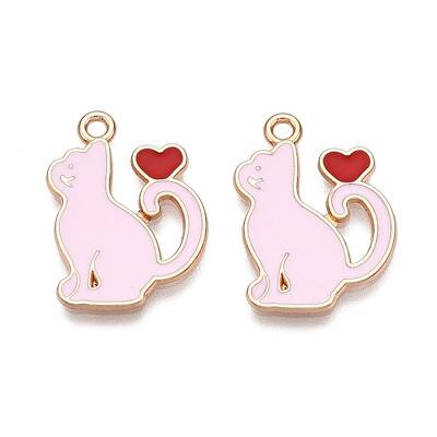 Alloy Enamel Pendants