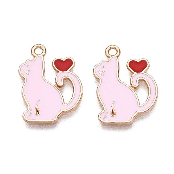 Alloy Enamel Pendants