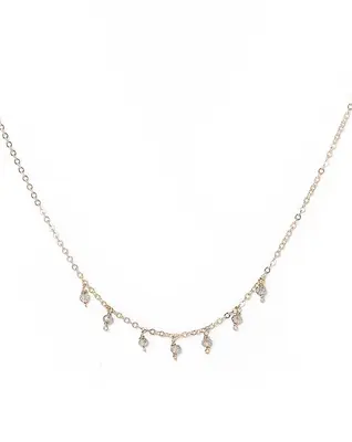 Cuy Necklace | Gemstone: Moonstone | Metal Color: Silver