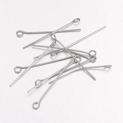 Tarnish Resistant 304 Stainless Steel Eye Pin