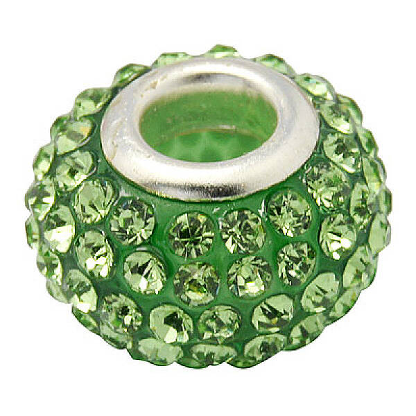 Resin Rhinestone Beads