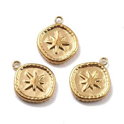 Ion Plating(IP) 316 Surgical Stainless Steel Pendants