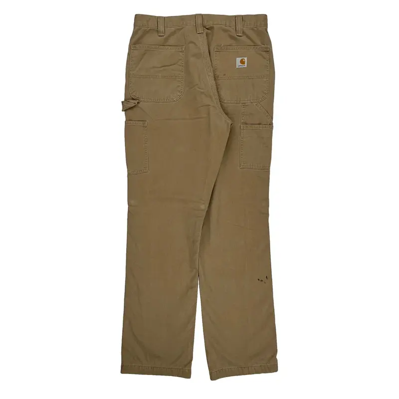 Carhartt Carpenter Trousers - 34? Waist Brown Cotton