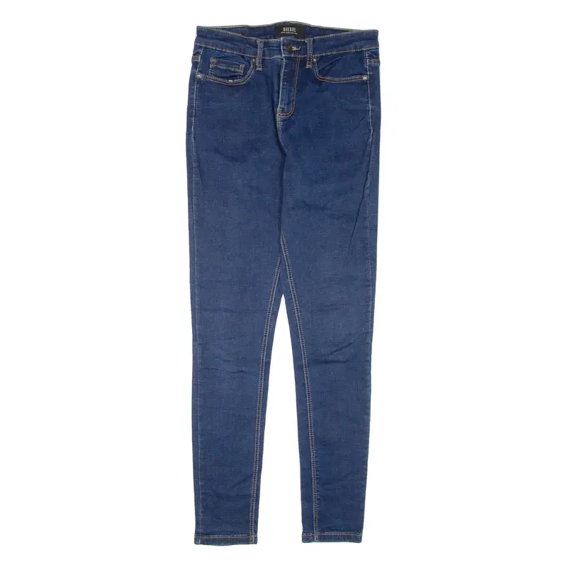 DIESEL Womens Jeans Blue Regular Skinny W29 L30