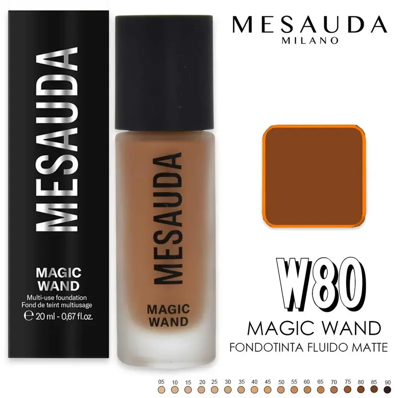 Mesauda Fondotinta Fluido Matte Magic Wand W80