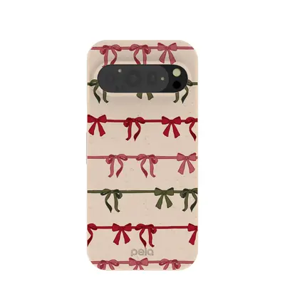 Seashell Holiday Bows Google Pixel 9/9 Pro Case