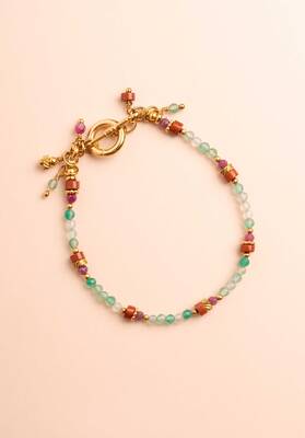 Bracelet F Bracelet F Bracelet 22035 15-Green-Agate | Color: 15 GREEN AGATE | Size: U