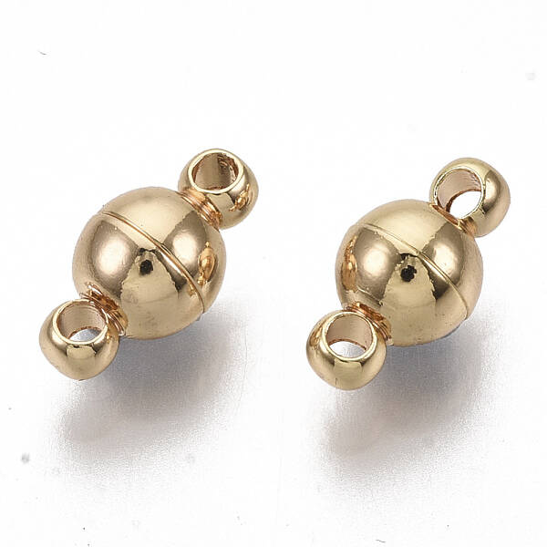 Brass Magnetic Clasps with Loops