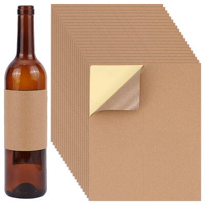 Custom kraft paper Adhesive Stickers