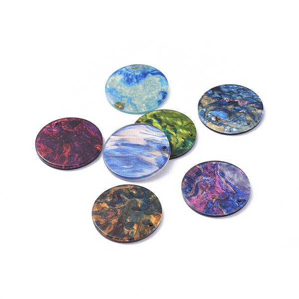 Cellulose Acetate(Resin) Pendants