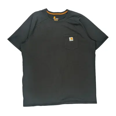 Pocket Carhartt Tall T-Shirt - 2XL Grey Cotton Blend