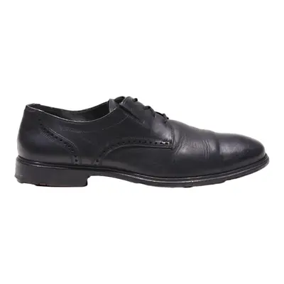 LLOYD Brogue Shoes Black Leather Mens UK 9
