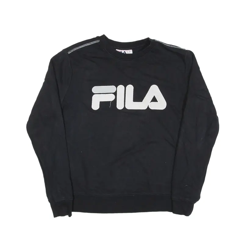 FILA Sweatshirt Black Mens S