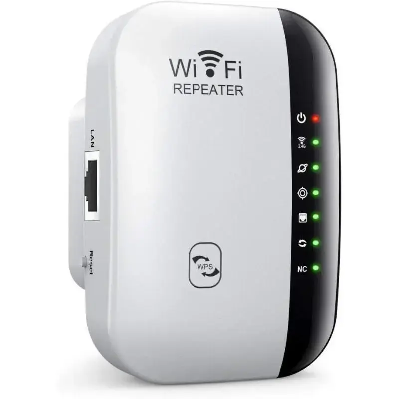WiFi Extender, 1 Count 2600 Square Feet WiFi Repeater with Ethernet Port, Wireless Repeater, Home WiFi Signal Enhancer, Netwo...