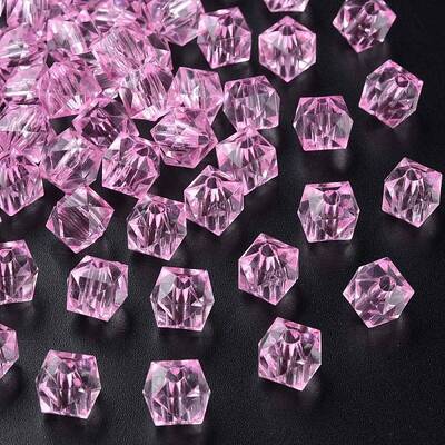 Transparent Acrylic Beads
