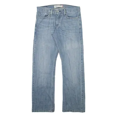 LEVI'S 514 Jeans Mens Blue Slim Straight W33 L30
