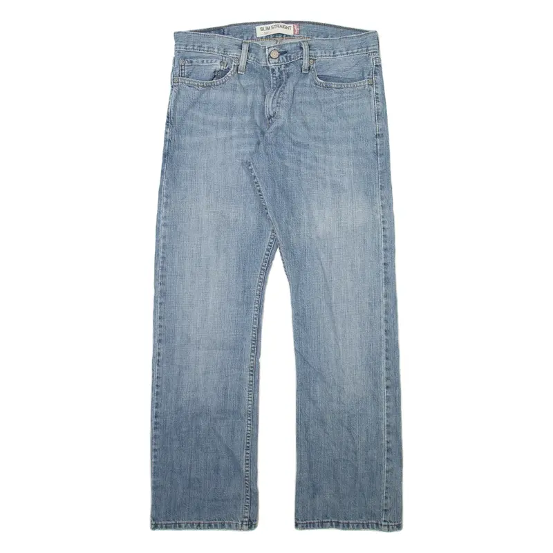 LEVI'S 514 Jeans Mens Blue Slim Straight W33 L30
