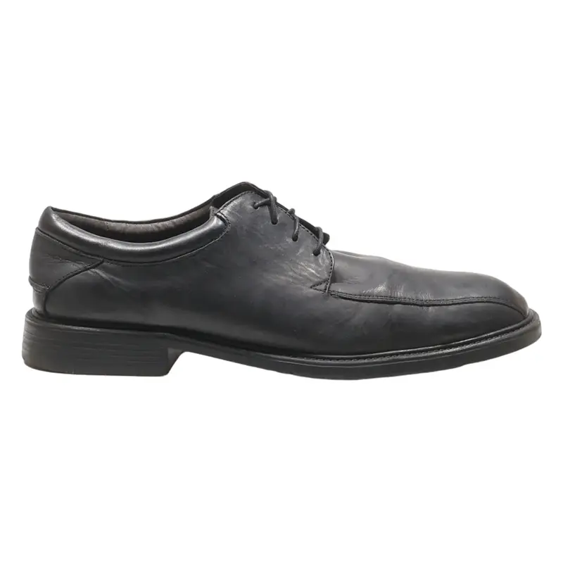NUNN BUSH Derby Shoes Black Leather Mens UK 12