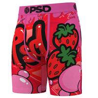 PSD Men's Bubble Gum Boxer Brief - Standard Length 7 Inch Inseam, Soft and Breathable Poly Blend Fabric Menswear Stretch