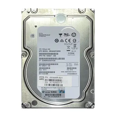 9ZM270-036 Seagate 4TB 6Gb/s SAS 7200 3.5-inch 128MB Hard Drive