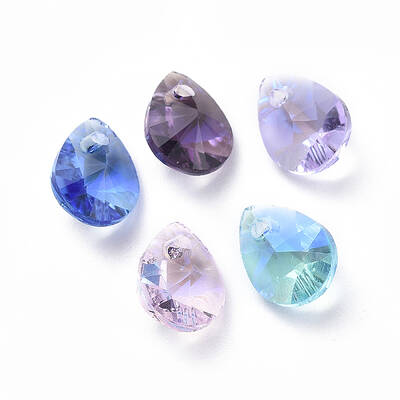 Glass Rhinestone Charms