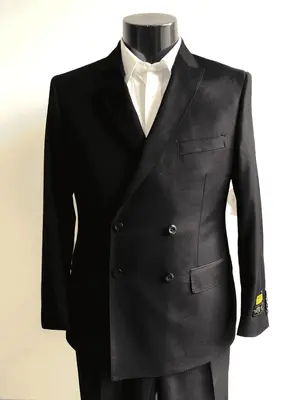 DB-Slim Dark Gray - Wholesale Mens Suits - Wholesale Suits