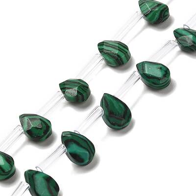 Synthetic Malachite Beads Strands