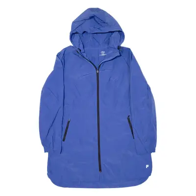 FILA Rain Coat Blue Womens XL