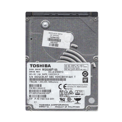 762990-005 HP 1TB 5400RPM SATA 6Gb/s 32MB Cache 2.5-Inch Hard Drive