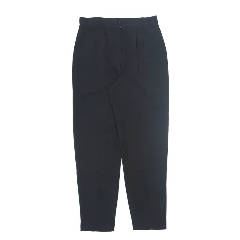 Pleated Black Trousers W26 L25