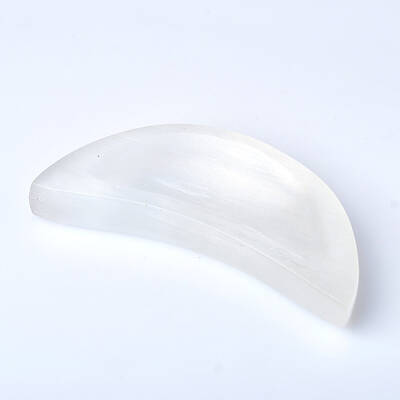 Moon Natural Selenite Figurines