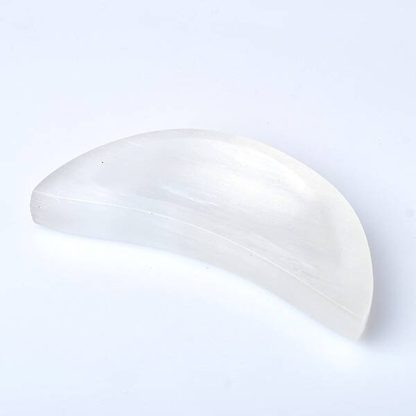Moon Natural Selenite Figurines