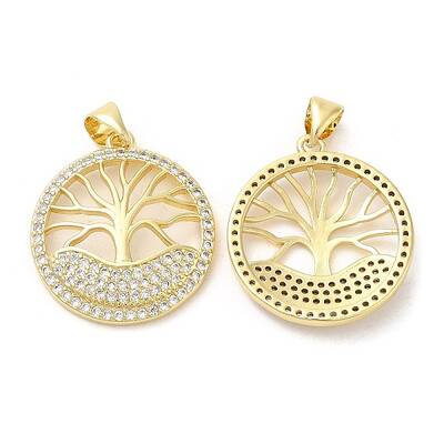 Rack Plating Brass Pendants