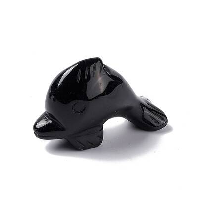Natural Obsidian Display Decorations