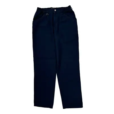 Woolrich Trousers - 32W 34L Navy Cotton