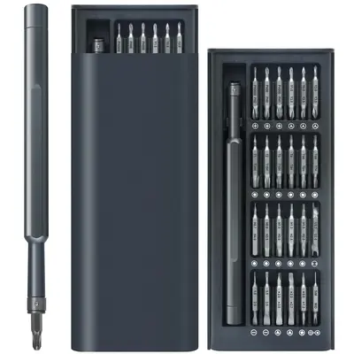 24 in 1 Magnetic Screwdriver Set, Hand screwdriver (Non-Electric),Precision Screwdriver Kit, Portable Electronic Repair Too...