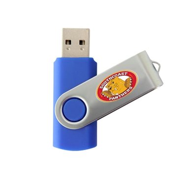 25 Custom Northlake Swivel USB Flash Drive - Aluminum Alloy